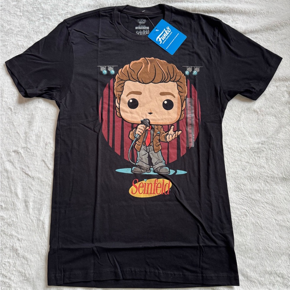Funko Pop Jerry Seinfeld Graphic T-Shirt NWT